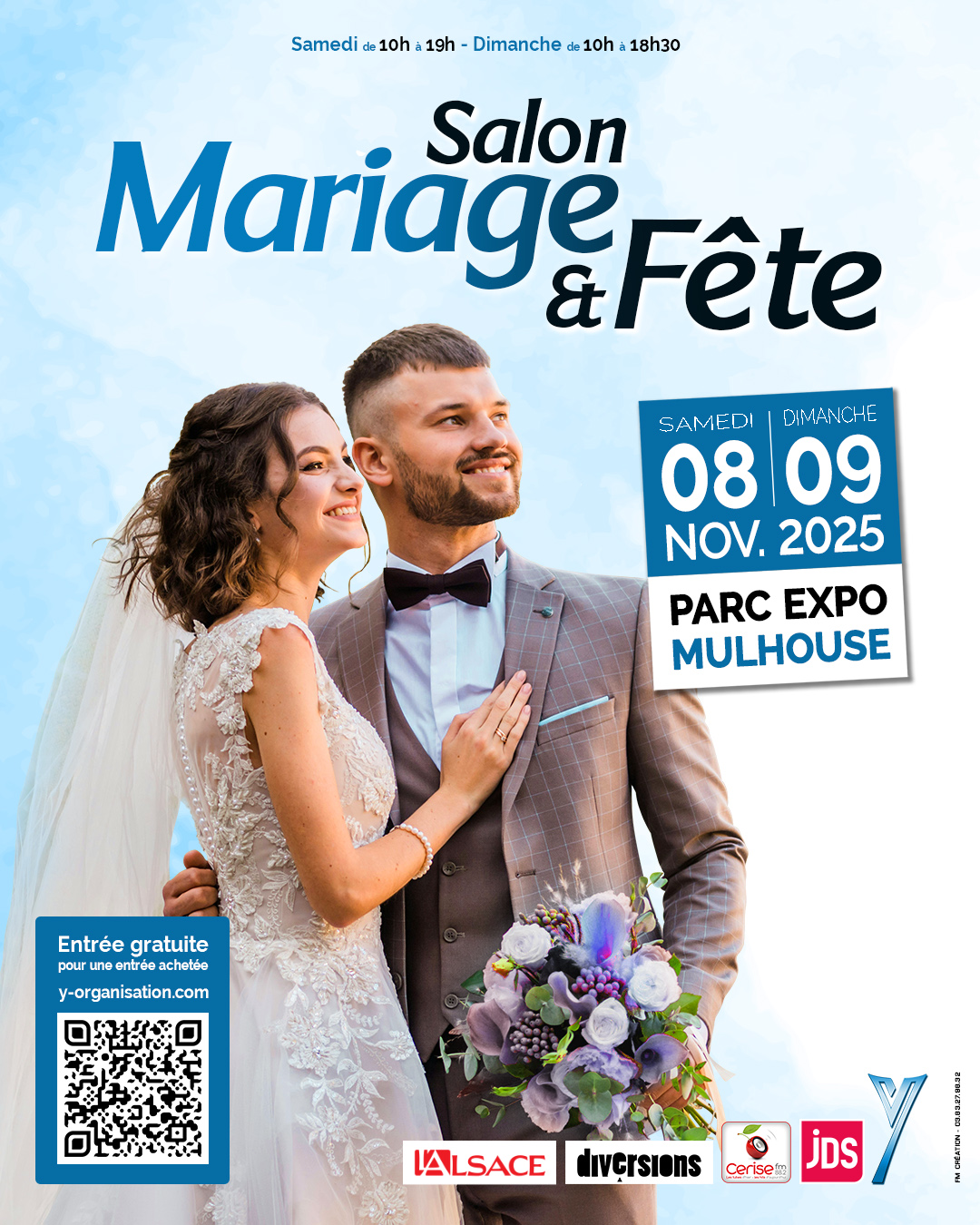 Salon du mariage à Mulhouse : 8 et 9 Novembre 2025 Guebwiller